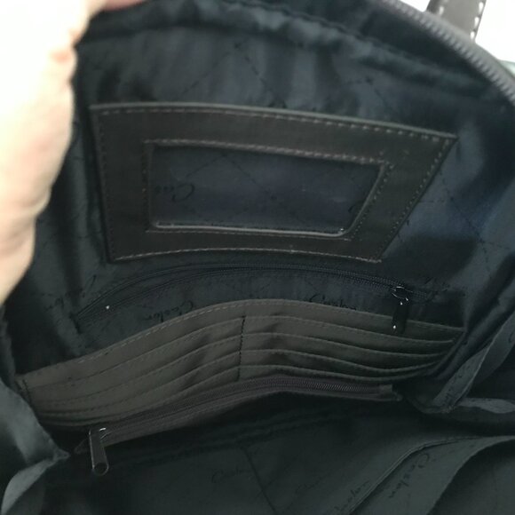 Caslon | Two-Compartment Brown Nylon Backpack - Picture 12 of 16